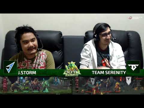 Team Serenity vs J.Storm Game 3 (Bo3) | Dota Summit 10