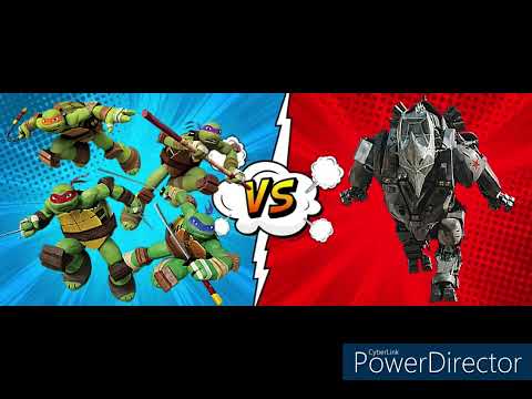 The Ninja Turtles Vs. The Rhino