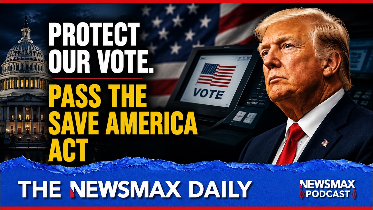 President Trump Addresses Election Vulnerabilities | The NEWSMAX Daily (07/17/2026)