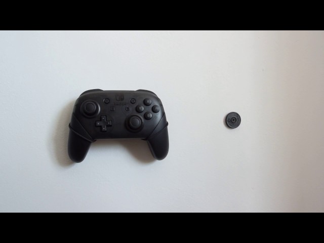 Video teaser for Wall mount by FLOATING GRIP® for Nintendo Switch Pro Controllers