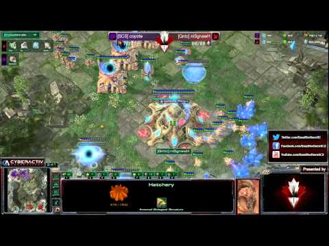 StarCraft 2 HotS - Hwangsin (P) vs. Coyote (Z)