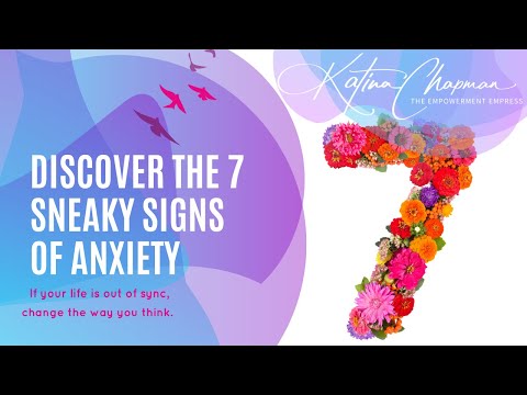 7 Sneaky Signs of Anxiety - Anxiety issues affect many of us every single year.