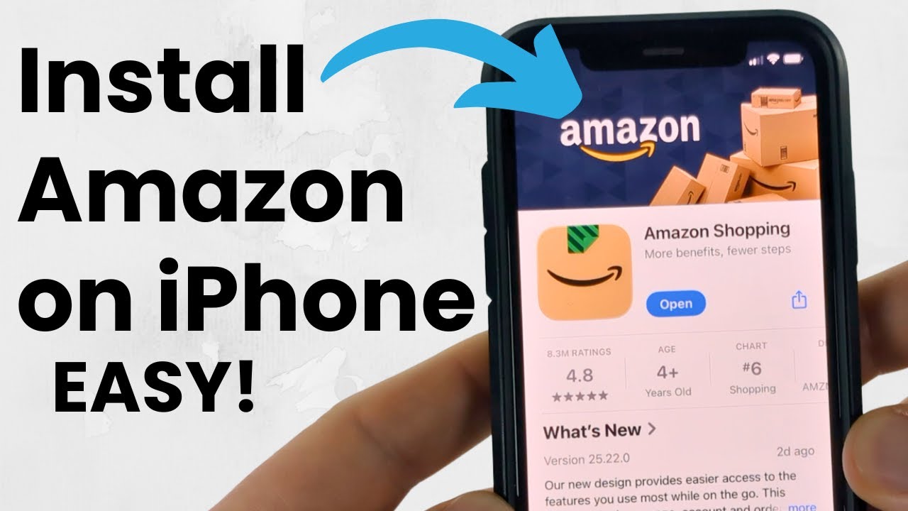How to Install Amazon App on iPhone