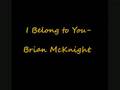 Brian McKnight- I Belong To You