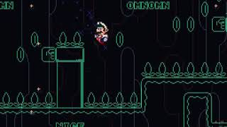 New Super Mario World 1 The 12 Magic Orbs　10-1 Flashing Colors (通常ゴール)