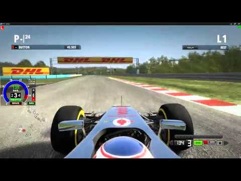 F1-2012 Hungaroring GP Hotlap - 1:19.888