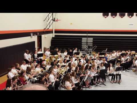 All school band concert 2017 Attack of the Garden Gnomes