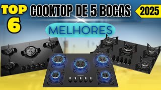 Melhores Cooktops de 5 Bocas do Mercado! Top 6 Custo Benefício!