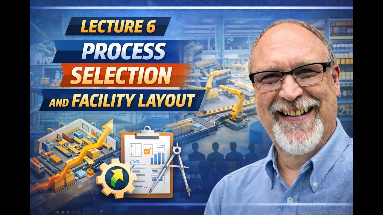 Lecture 6 Process Selection and Facility Layout