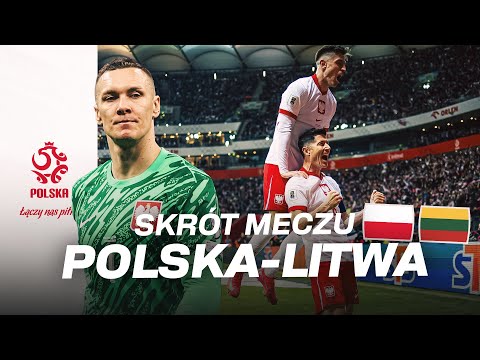 EL. MŚ: Skrót meczu 🇵🇱 POLSKA - LITWA 🇱🇹