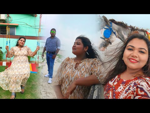 Pre-wedding shoot at Mandarmani sea beach ❤️2nd day || Bari ferar somoy eto jhamela 😓