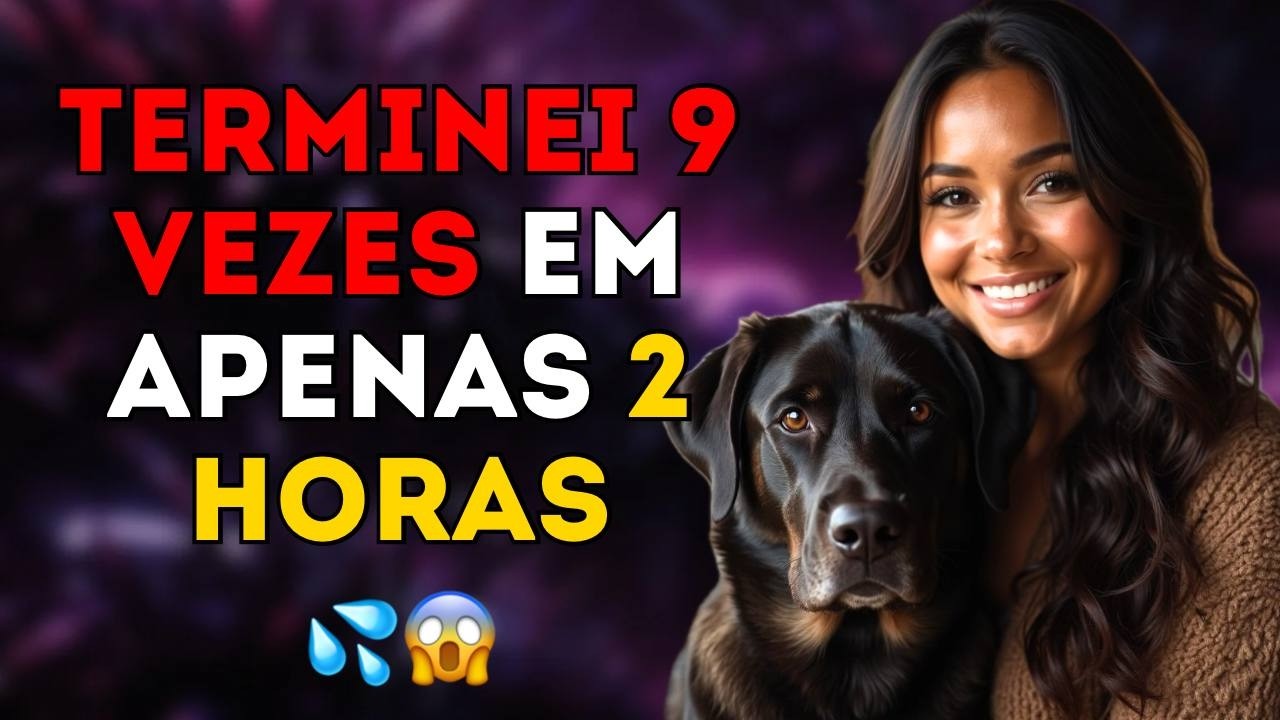 Com este cachorro, senti algo que nunca senti em toda a minha vida.