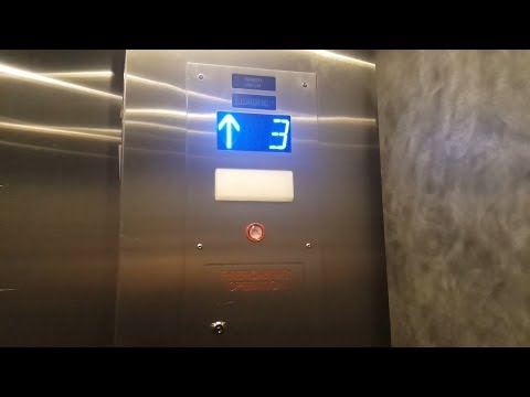 Epic motor! Dover Hydraulic Elevator @ St. Anthony Main - Minneapolis, MN