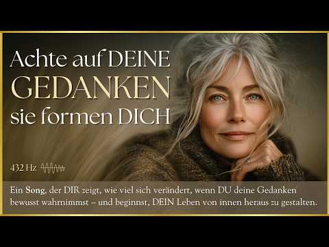 Achte auf deine Gedanken – Song über positives Denken in 432 Hz