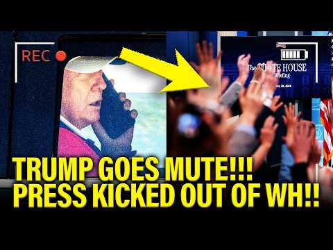 Trump KICKS OUT Press FOR 6 DAYS as TALKS COLLAPSE!!