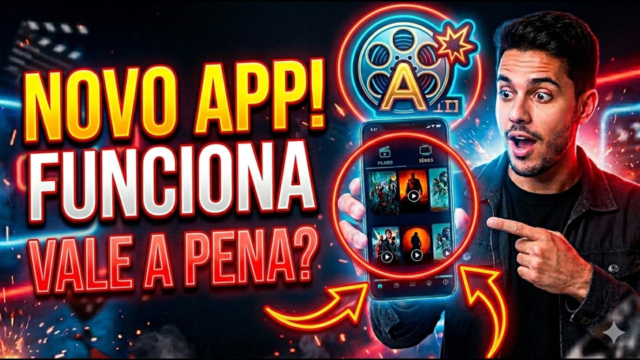 🔥 MELHOR APLICATIVO PARA ASSISTIR FILMES E SÉRIES 2026 NO CELULAR E SMART TV!