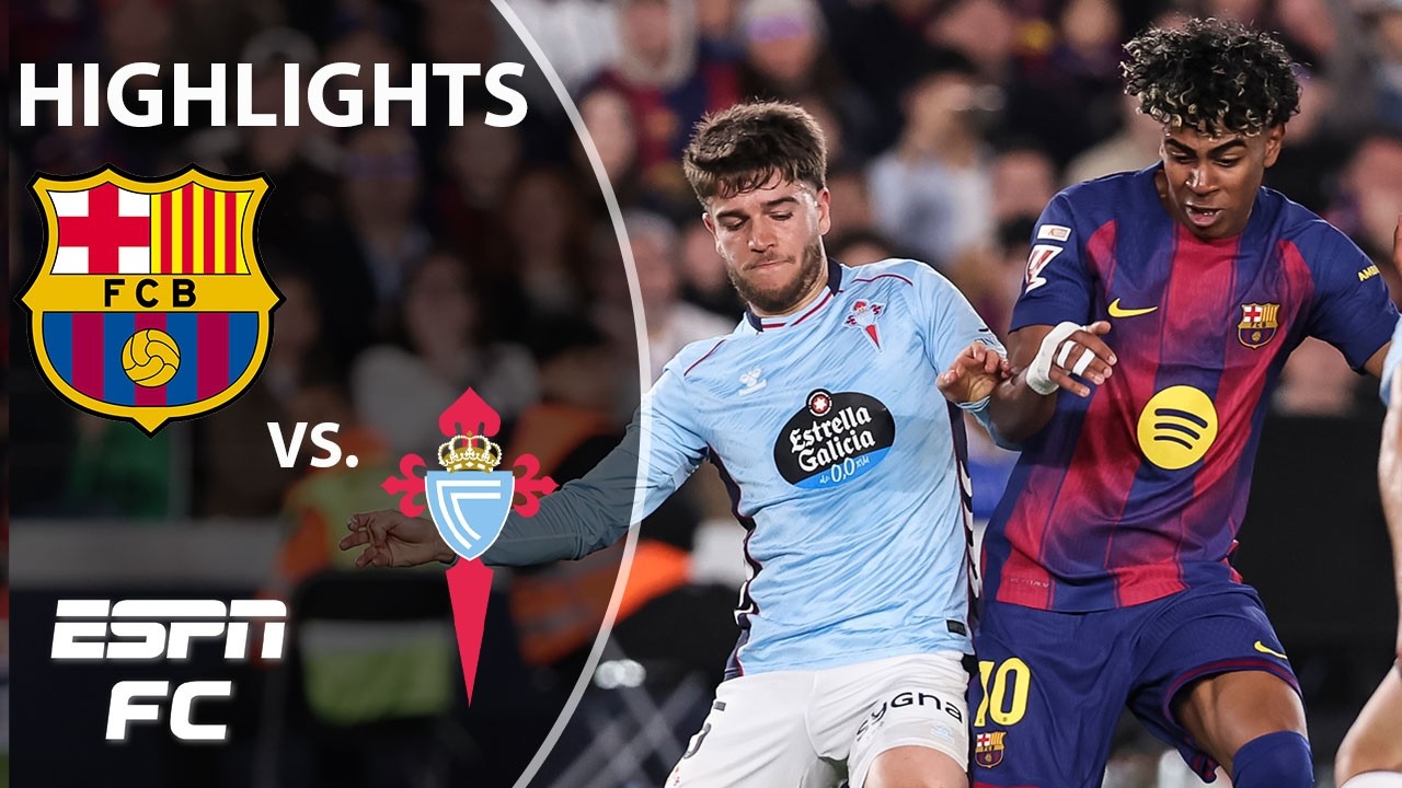 LALIGA TITLE IN SIGHT ⚽ Barcelona vs. Celta Vigo | LALIGA Highlights | ESPN FC