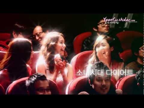 YoonSic SNSD Moment 120508 @ Look! behind the scenes Diet yogurt