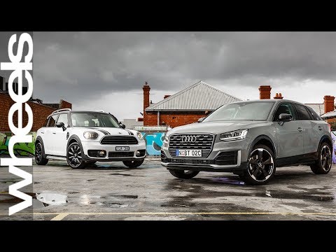 2017 Audi Q2 Design v 2017 Mini Countryman comparison review | Wheels Australia