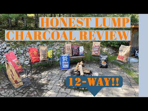 Lump Charcoal Shootout! 12 WAY REVIEW WHICH ONE IS BEST
