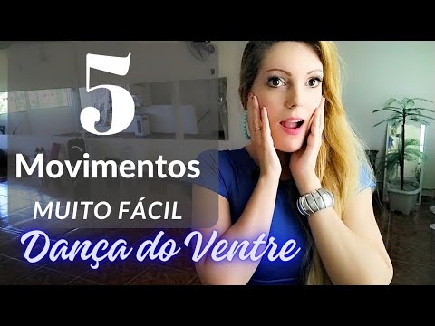 Os 5 Movimentos Mais Fáceis da Dança do Ventre- Aprenda agora!!! ⚠️ sem sair de casa