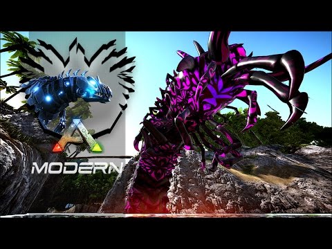ARK Mods Ragnarok T3EP05 - DeathWorm Tatuado & Matei Um Mini Titanossauro!