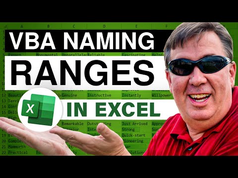 Excel - Excel Tutorial: Simplify Named Ranges with this VBA Tip | MrExcel Netcast - Episode 626
