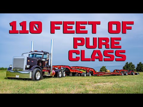 Hammett Excavation "DRESSED TO THE NINES" Working Show Truck and Trailer!!! Full Detail Video