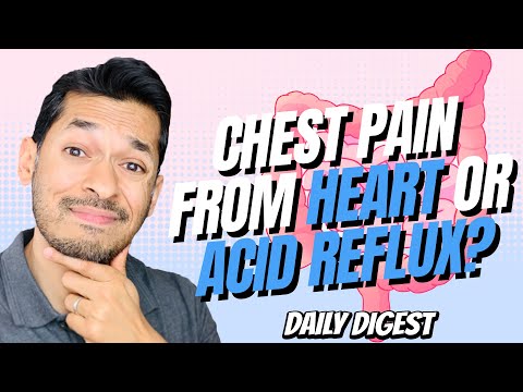 What Is The Difference Between Chest Pain From Heart And From Acid Reflux?
