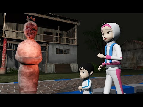 KAKINA HOROR 50 - Penampakan Pocong Saat Jogging