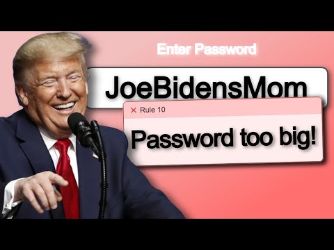 US Presidents Play The Password Game