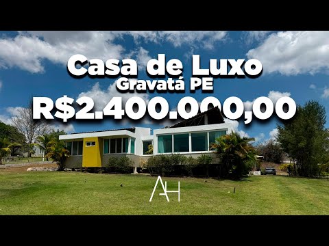 CASA DE LUXO EM GRAVATÁ PE