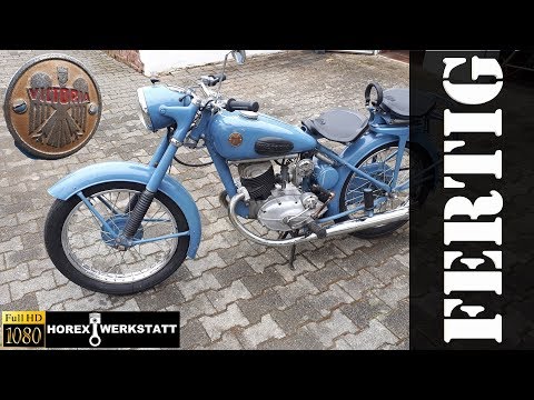 Victoria KR25 Restaurierung | Benzinfilter wechseln / austauschen | Rücklicht reparieren