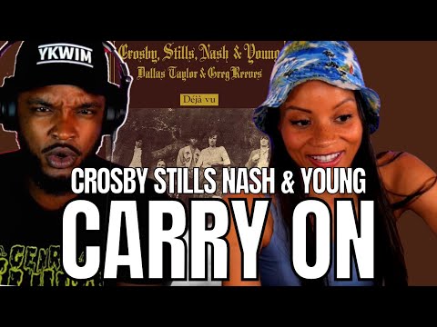 WATERBED VIBES! 🎵 Crosby, Stills, Nash, & Young - Carry On / Questions REACTION