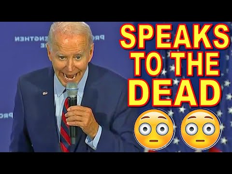 Biden SPEAKS to the DEAD???