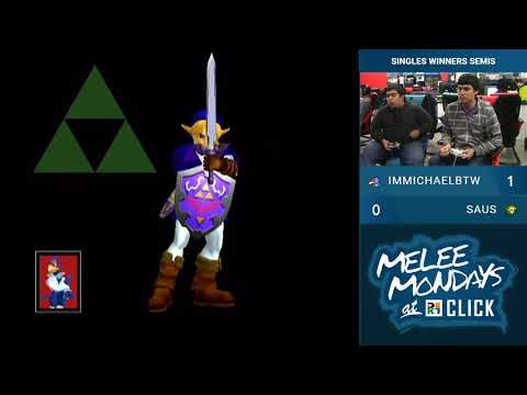 Immichaelbtw vs SAUS — Singles Winners Semis — Melee Mondays at Click #62