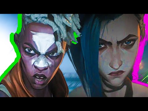 Arcane - Jinx VS Ekko Bridge Fight