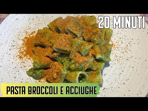 Pasta con Broccoli Ricetta - primo piatto in meno di 20 minuti