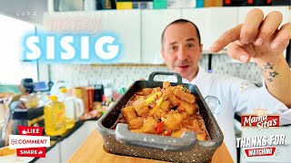 TOFU SISIG Like a Pro Chef - Ultimate Filipino Sizzling Recipe 🇵🇭 #TofuSisig #filipinofood
