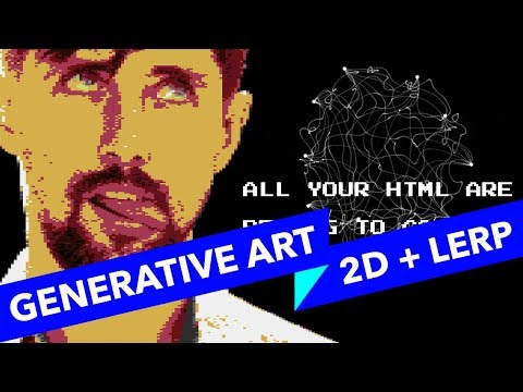 #50 ALL YOUR HTML, Простой generative art на 2d canvas
