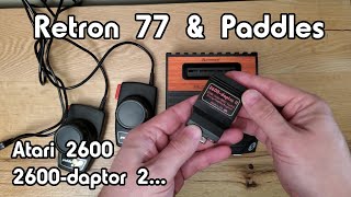 Retron 77 and Paddles (2600-Daptor 2)