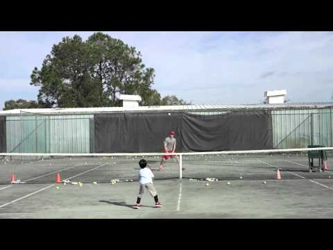 Adam Hareez Tennis Training in Florida