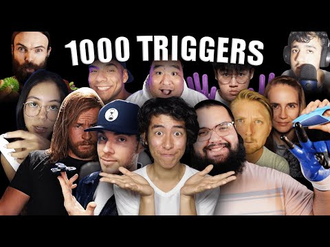 [ASMR] 1,000 TRIGGERS WITH FRIENDS! (The Epic Collab!)