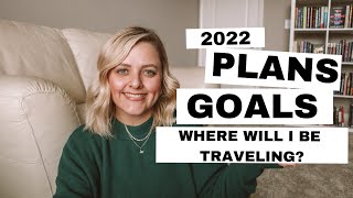 WHERE AM I GOING IN 2022? Goals + Plans 2022