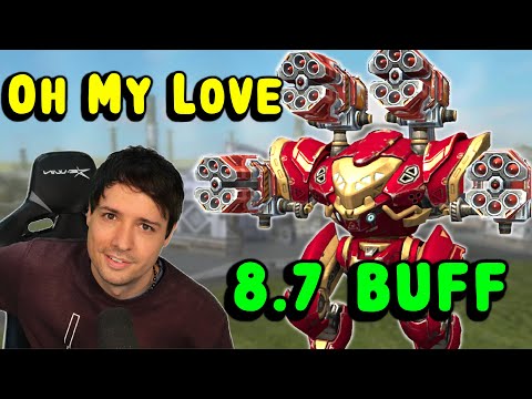OMG! VORTEX SPECTRE Buffed in 8.7 Update! War Robots Gameplay WR