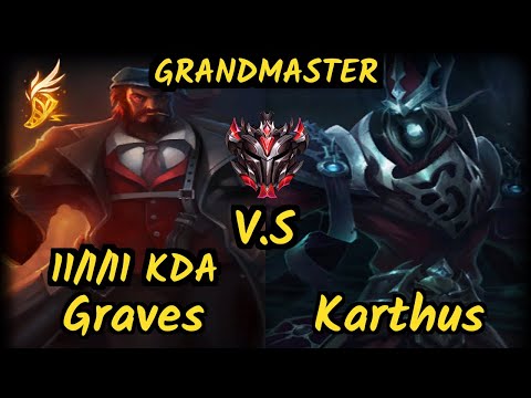 Cariok (GRAVES) vs KARTHUS - 11/1/11 KDA JUNGLE GAMEPLAY - BR Ranked GRANDMASTER