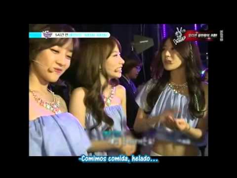 130214 [Sub Esp] Rainbow en Wide News Open Studio - 1/3