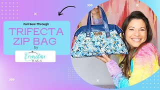 Sewing the Trifecta Zip Bag by Emmaline Bags | Full Sew-through | Sew Stitchen Cold