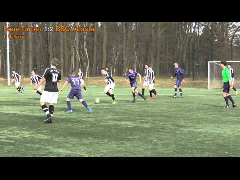 Bezirksliga: Freie Turner 2 - BSC Acosta 2 (Szenen und Tore)