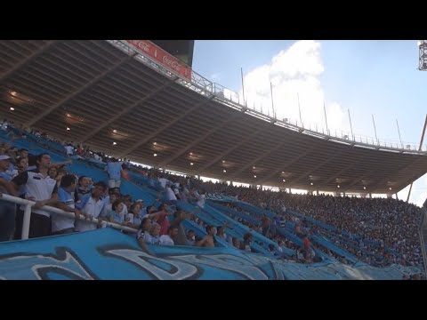 "No sé como voy, no sé como vengo" Barra: Los Piratas Celestes de Alberdi &bull; Club: Belgrano